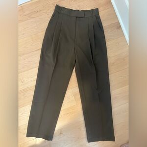 Pixie Market Jaime Dark Brown Dress Pants